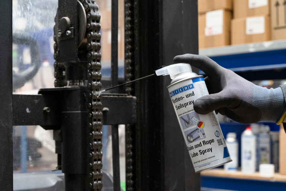 Spray Cadenas y Cables | lubricante adhesivo transparente