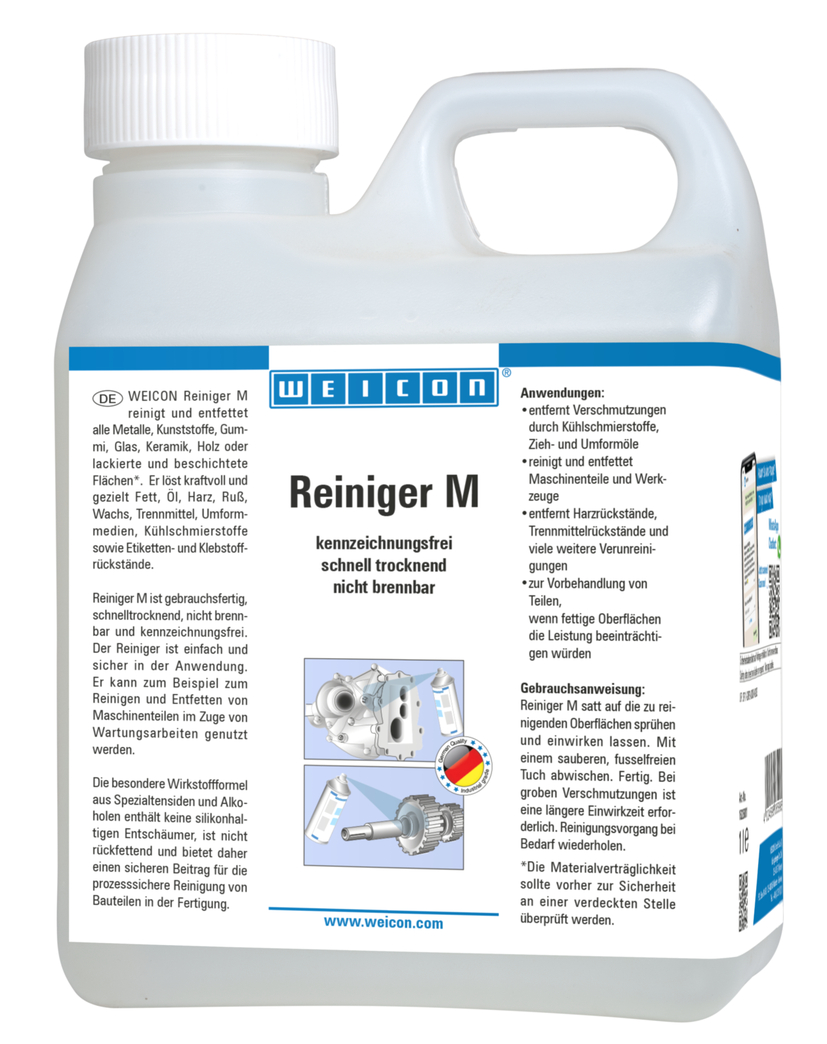 Desengrasante M | potente limpiador especial, no inflamable Desengrasante M | potente limpiador especial, no inflamable