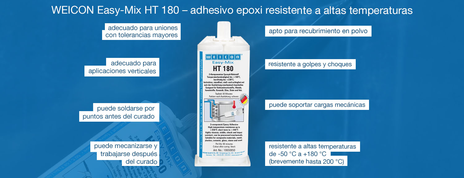 epoxy adhesive, two-component, heat resistant, high temperature, cartridge