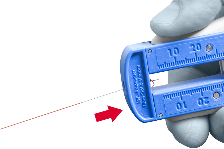 Pelador Automático de Fibra Óptica | para pelar cables de fibra óptica Ø 0,125 mm