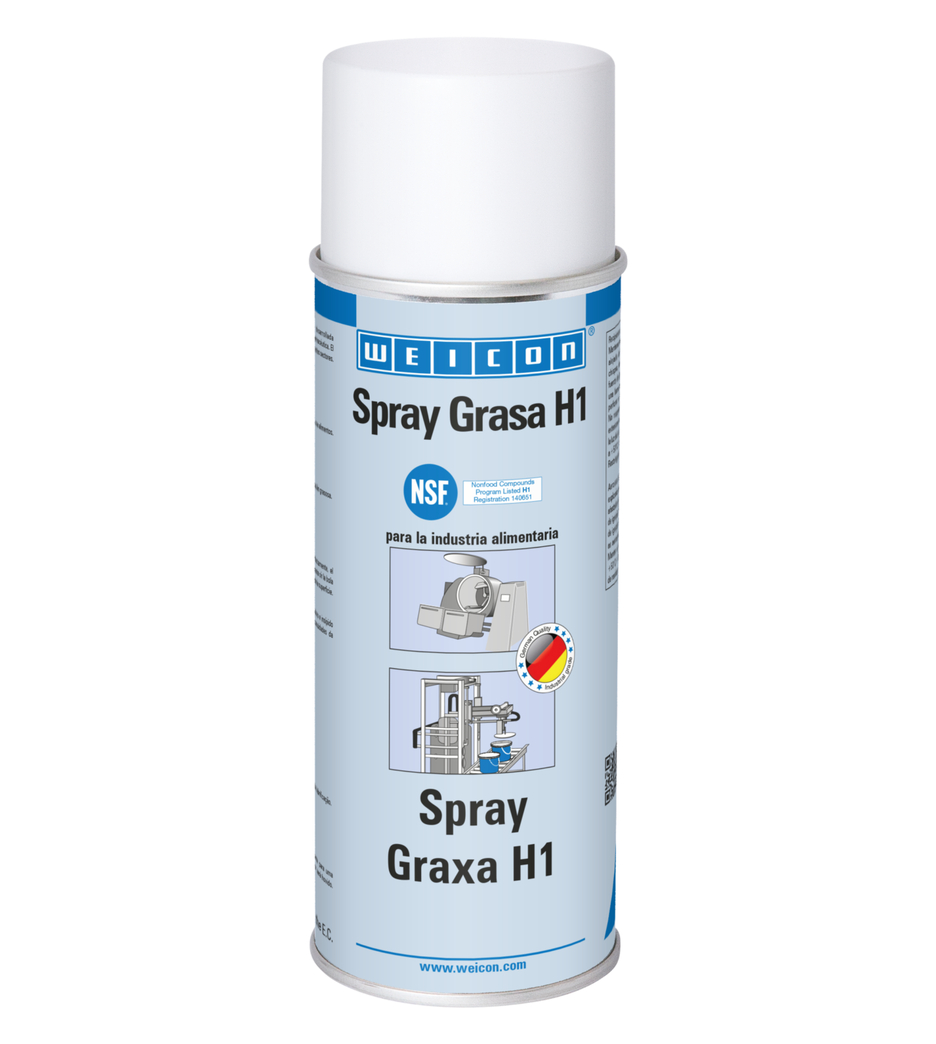 Spray Grasa H1 | lubricante para el sector alimentario NSF H1 Spray Grasa H1 | lubricante para el sector alimentario NSF H1