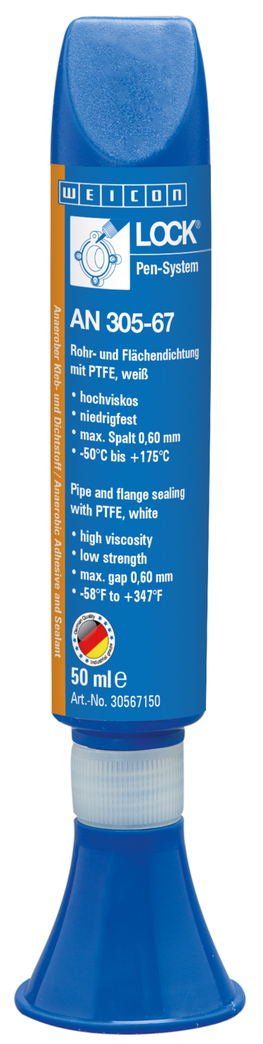 WEICONLOCK® AN 305-67 Sellado de Tubos y Bridas | con PTFE, baja viscosidad