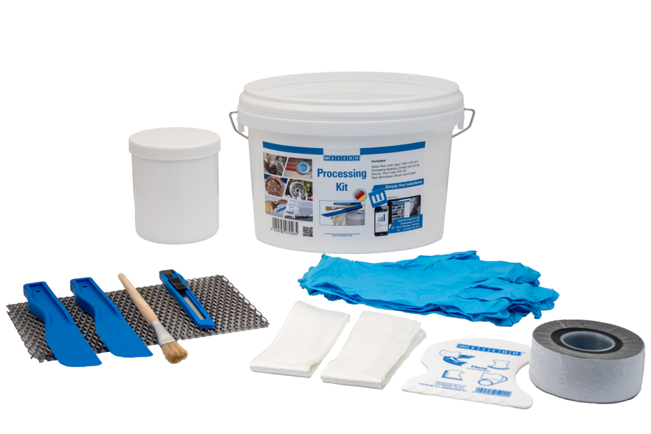 Processing Kit | set universal para el tratamiento de plásticos metálicos