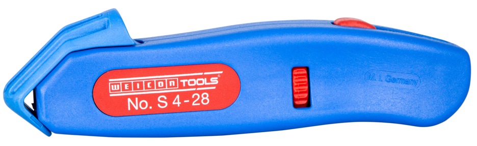 Pelador de Cable No. S 4 - 28 | con cuchilla de gancho retráctil, rango de trabajo 4 - 28 mm Ø