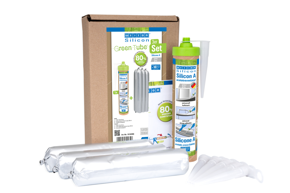 Silicona A | sellador de curado acetóxico y fungicida