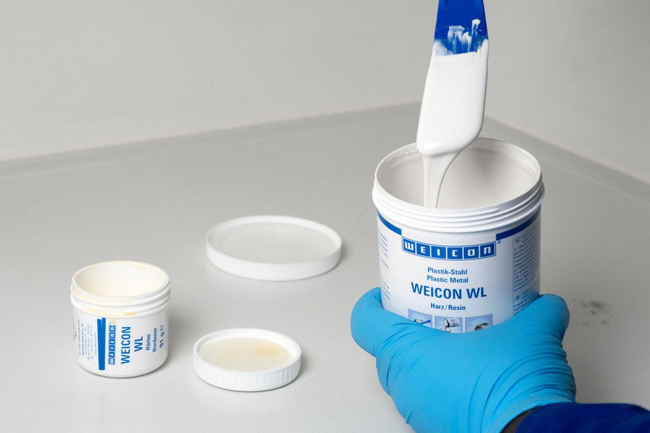 WEICON WL | Sistema de resina epoxi con carga cerámica para una alta protección contra el desgaste