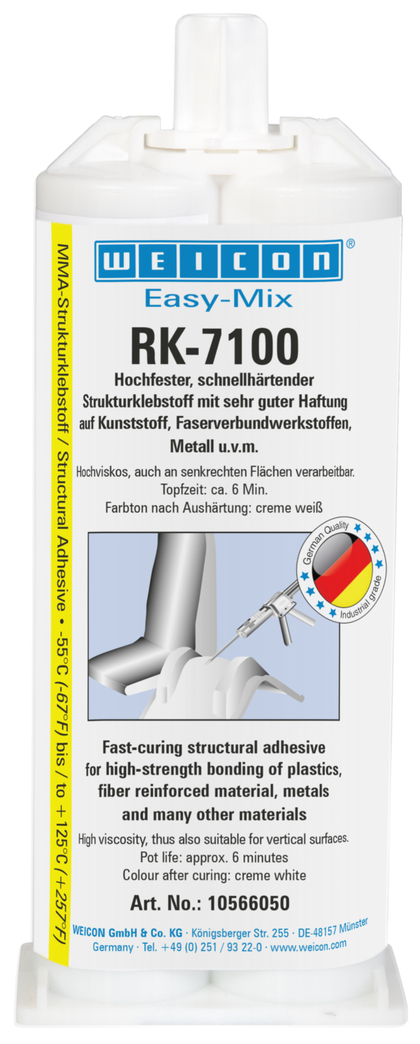 Easy-Mix RK-7100 Adhesivo Estructural de Acrilato | adhesivo acrílico estructural de curado rápido Easy-Mix RK-7100 Adhesivo Estructural de Acrilato | adhesivo acrílico estructural de curado rápido