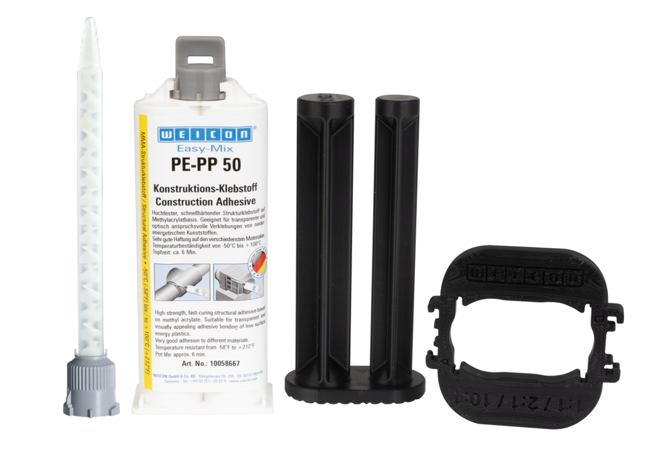Easy-Mix PE-PP 50 | adhesivo de construcción a base de acrilato de metilo para plásticos especiales