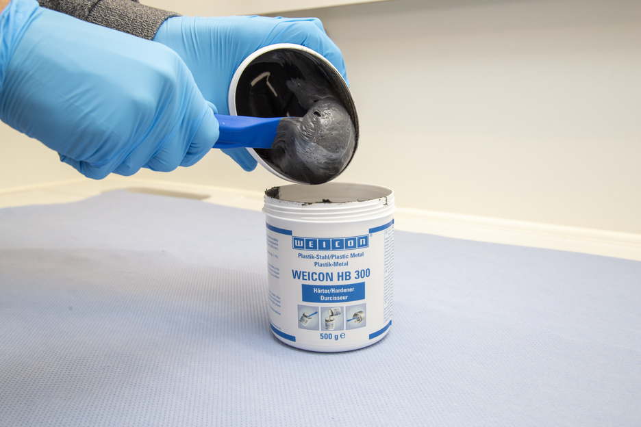 WEICON HB 300 | sistema de resina epoxi resistente a altas temperaturas para reparaciones y moldeo