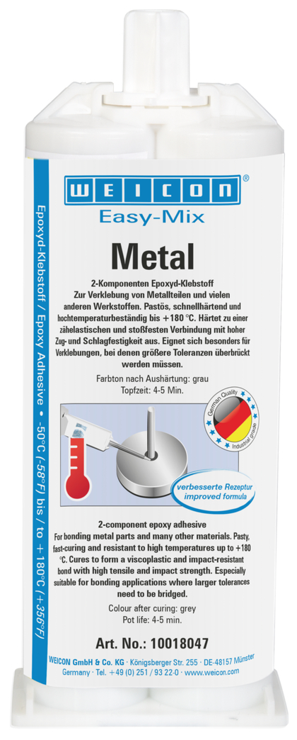 Easy-Mix Metal Adhesivo Epoxi | Adhesivo epoxi para pegar piezas metálicas