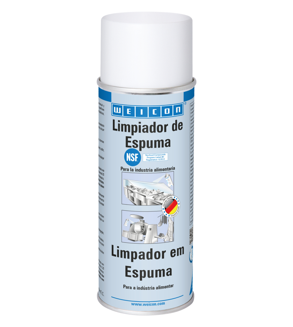 Limpiador de Espuma | limpiador universal para el sector alimentario NSF A1