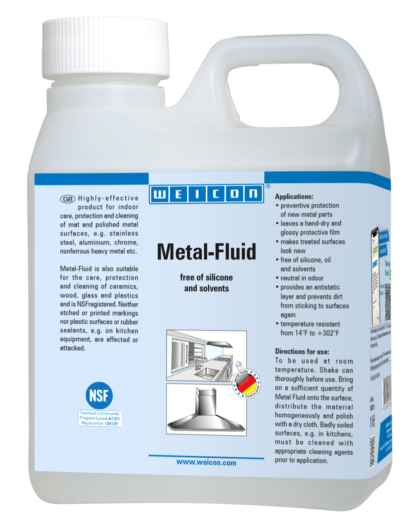 Metal-Fluid | emulsión de cuidado y protección sin disolventes para metales