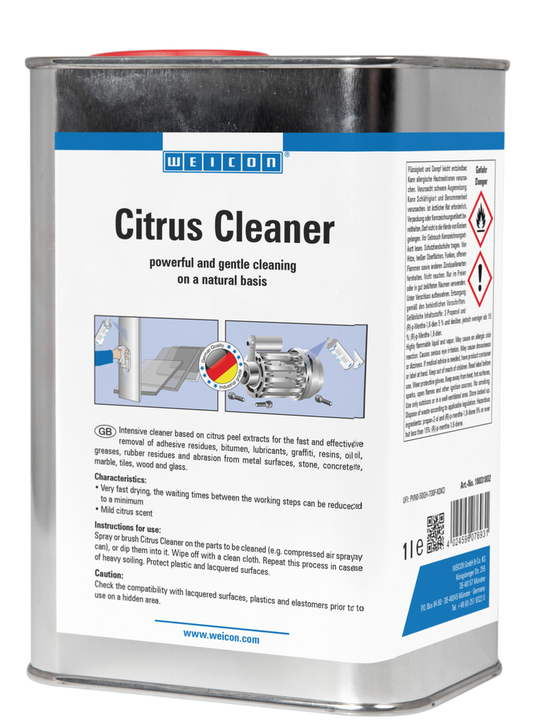 Limpiador Cítrico | limpiador universal a base de extracto de cáscara de cítricos