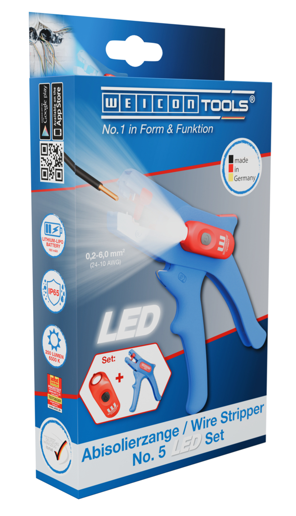 Set Tenaza Pelacables No. 5 LED