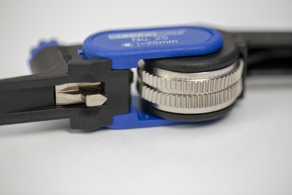 Pelador de Cubierta Exterior No. 25 | cuchilla para cables para cortes longitudinales y circulares en cables redondos a partir de 25 mm Ø