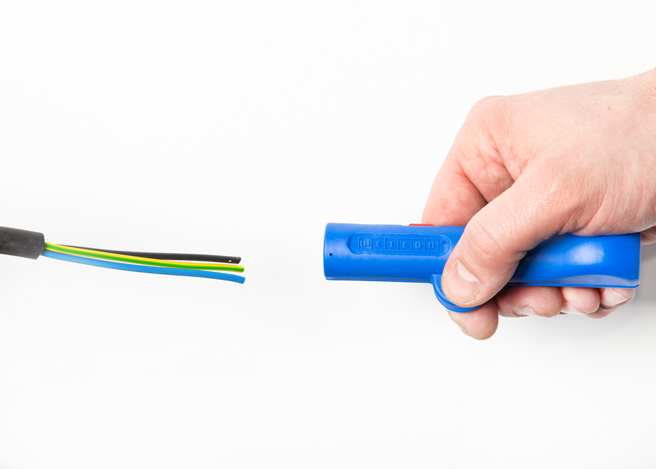 Pelador de Cable Redondo No. 13 Classic | para pelar todos los cables redondos comunes, rango de trabajo 8,0 - 13,0 mm Ø