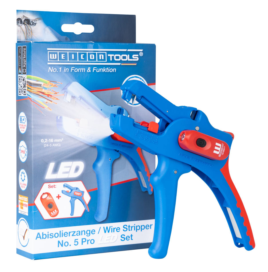 Set Tenaza Pelacables No. 5 Pro LED