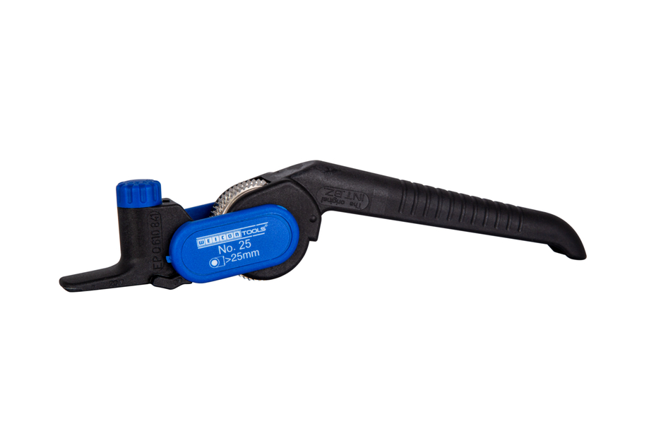 Pelador de Cubierta Exterior No. 25 | cuchilla para cables para cortes longitudinales y circulares en cables redondos a partir de 25 mm Ø Pelador de Cubierta Exterior No. 25 | cuchilla para cables para cortes longitudinales y circulares en cables redondos a partir de 25 mm Ø