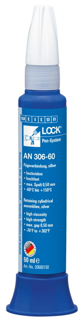 WEICONLOCK® AN 306-60 Retención de Piezas Cilíndricas | para la reparación de elementos de fijación, alta resistencia