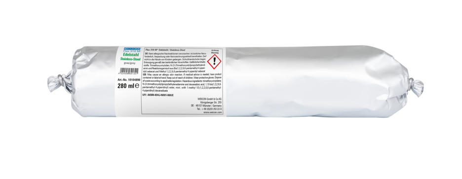 Flex 310 M® Acero Inoxidable | adhesivo y sellador con alta resistencia inicial y aspecto metálico, a base de MS-Polymer