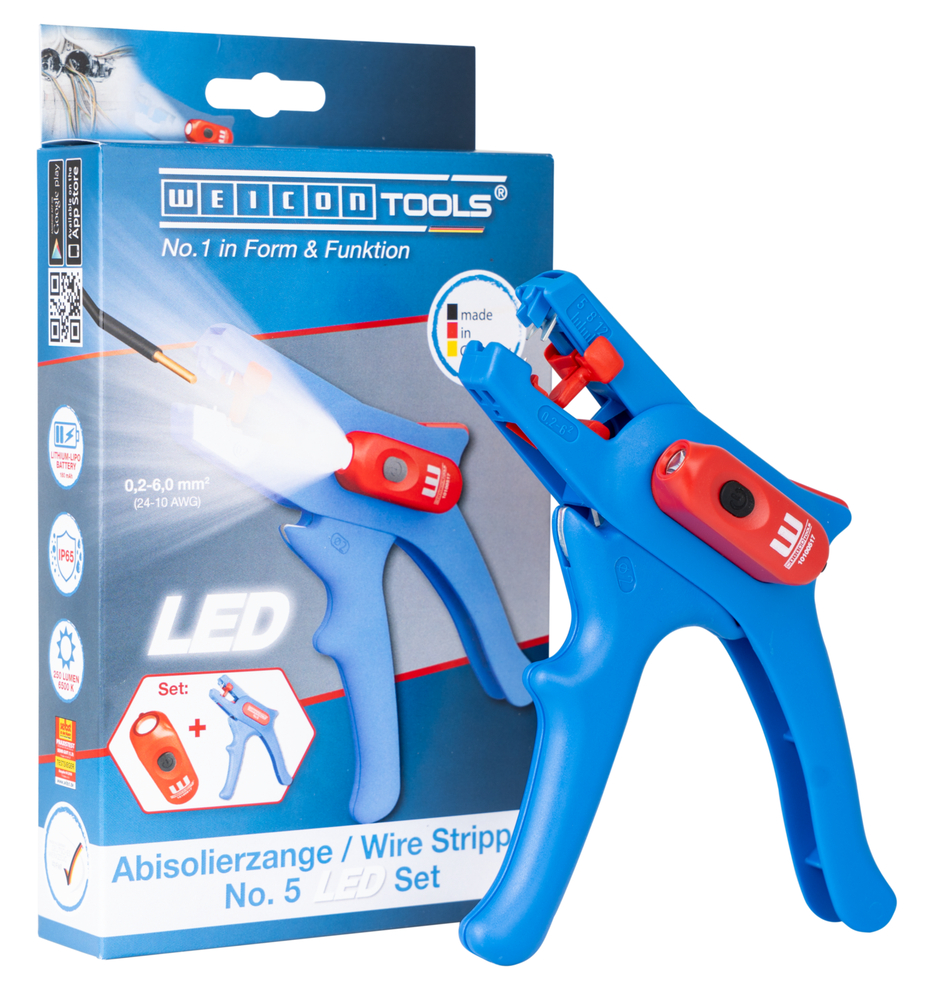 Set Tenaza Pelacables No. 5 LED