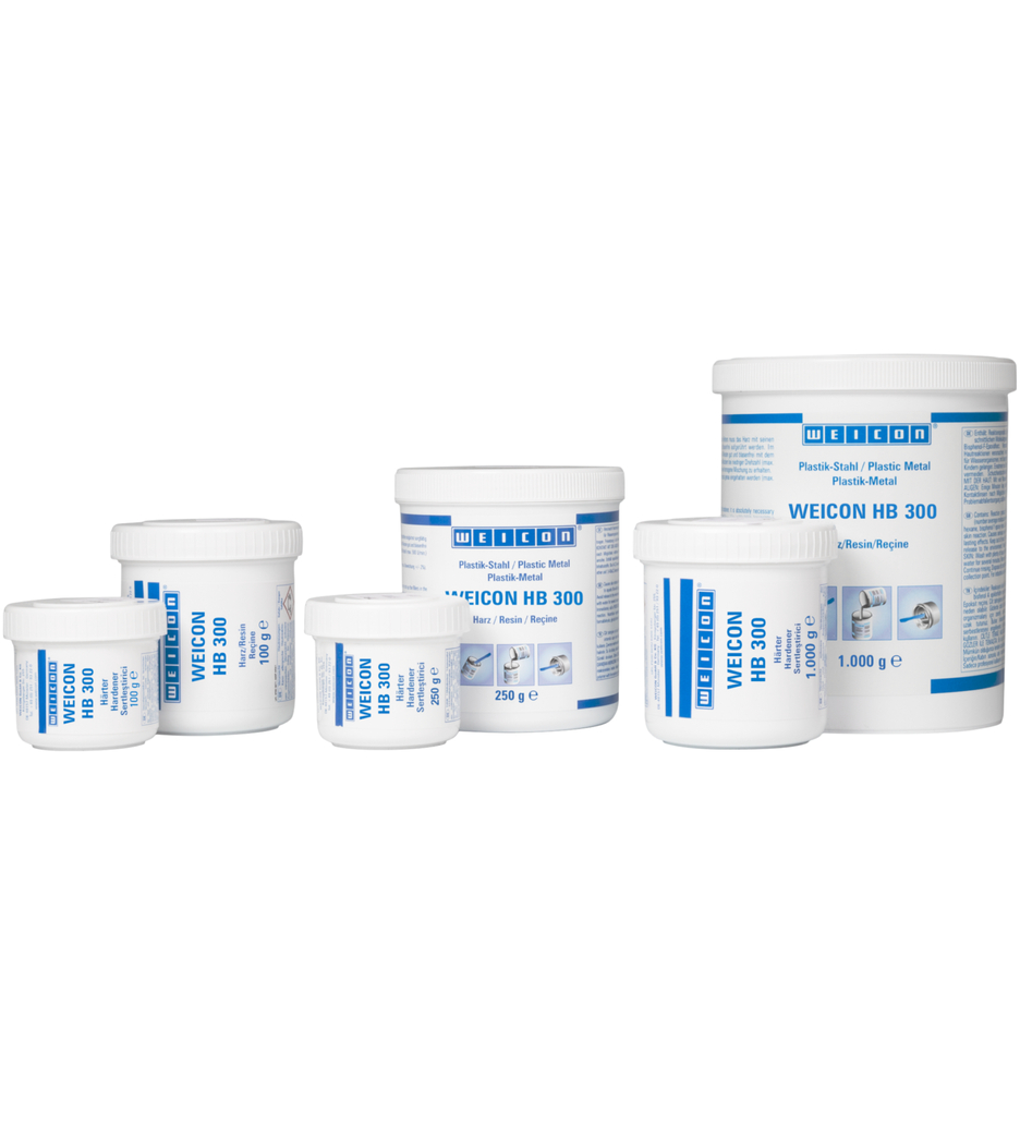 WEICON HB 300 | sistema de resina epoxi resistente a altas temperaturas para reparaciones y moldeo