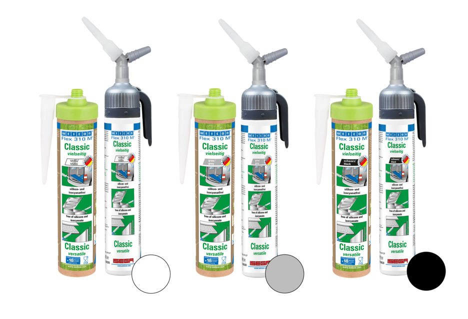 Flex 310 M® Clásico Polímero MS | Adhesivo elástico a base de polímero MS para múltiples usos