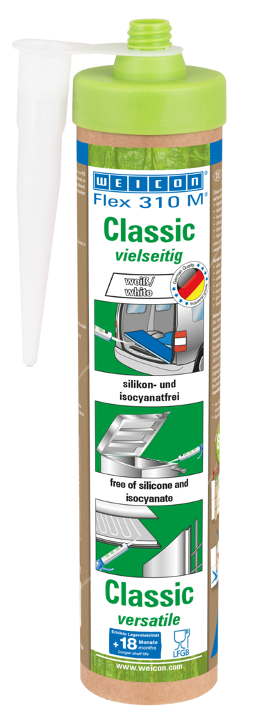 Flex 310 M® Clásico Polímero MS | Adhesivo elástico a base de polímero MS para múltiples usos