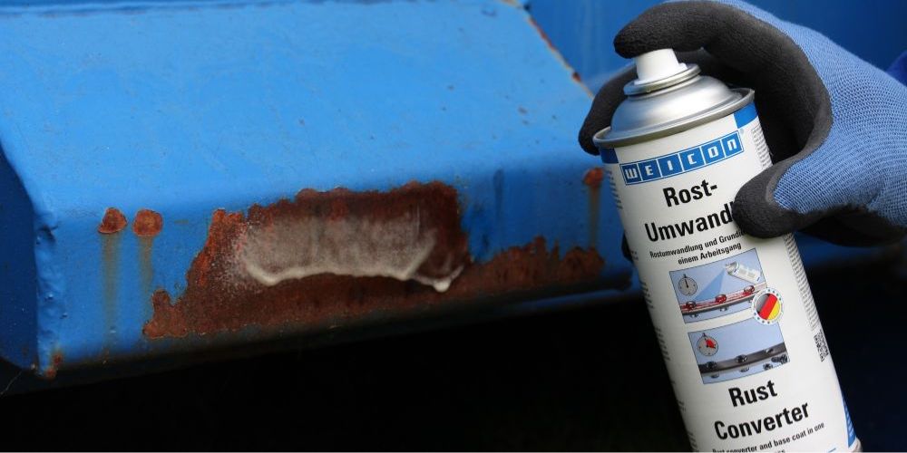 rust, rust remover, rust converter, metal, spray can