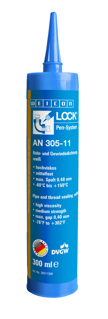 WEICONLOCK® AN 305-11 Sellado de Tubos y Bridas | resistencia media, con homologación para agua potable