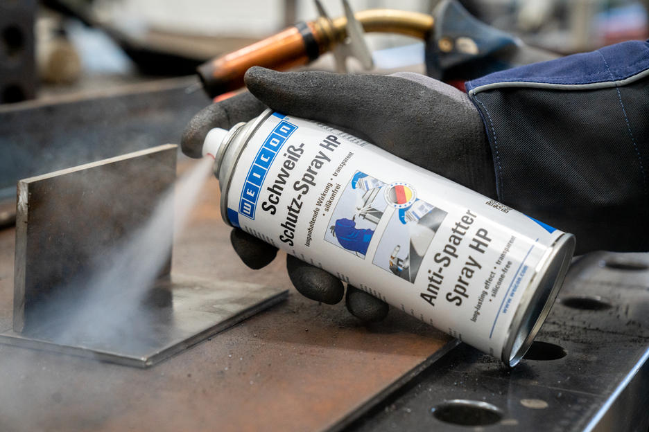 WEICON Spray Protector de Soldadura HP | protege contra la adherencia y penetración de salpicaduras de soldadura