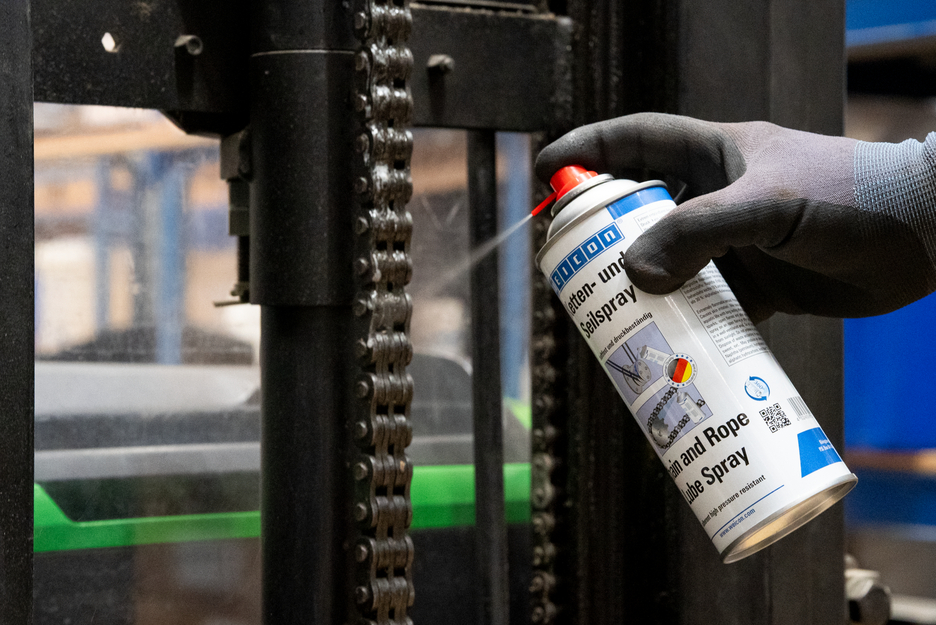 Spray Cadenas y Cables | lubricante adhesivo transparente