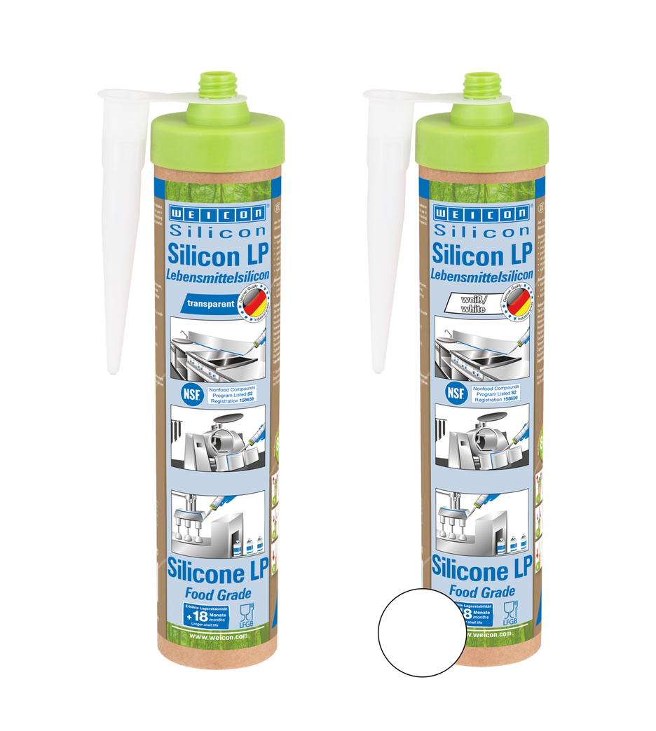 Silicona LP | sellador de elasticidad permanente para el sector de la alimentación y el agua potable
