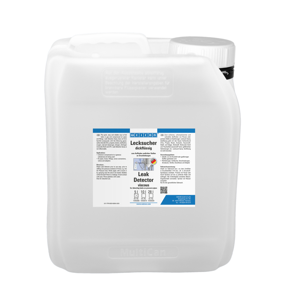 Spray Detector de Fugas «viscoso» | para localizar grietas en líneas de presión Spray Detector de Fugas «viscoso» | para localizar grietas en líneas de presión