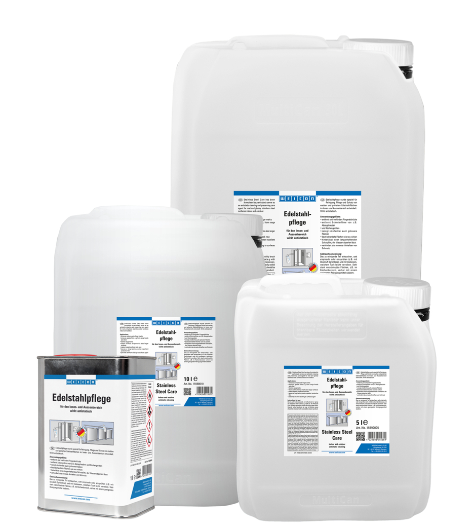 Limpiador de Acero Inoxidable | aceite de limpieza, protección y cuidado para acero inoxidable