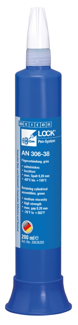 WEICONLOCK® AN 306-38 Retención de Piezas Cilíndricas | alta resistencia, con aprobación de agua potable