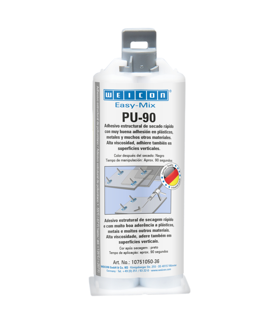 Easy-Mix PU-90 Adhesivo de Poliuretano | adhesivo de poliuretano, alta resistencia, pot life aprox. 90 segundos