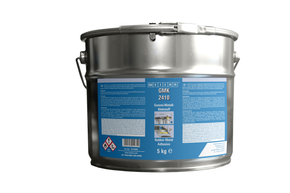 GMK 2410 Adhesivo de Contacto | adhesivo caucho-metal 2C de alta resistencia y rápido curado