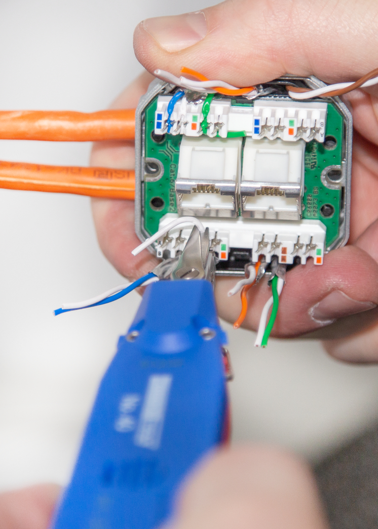 LSA Sensor No. 40 | Herramienta de punzonado LSA incl. un sensor para trazar la posición del extremo del cable