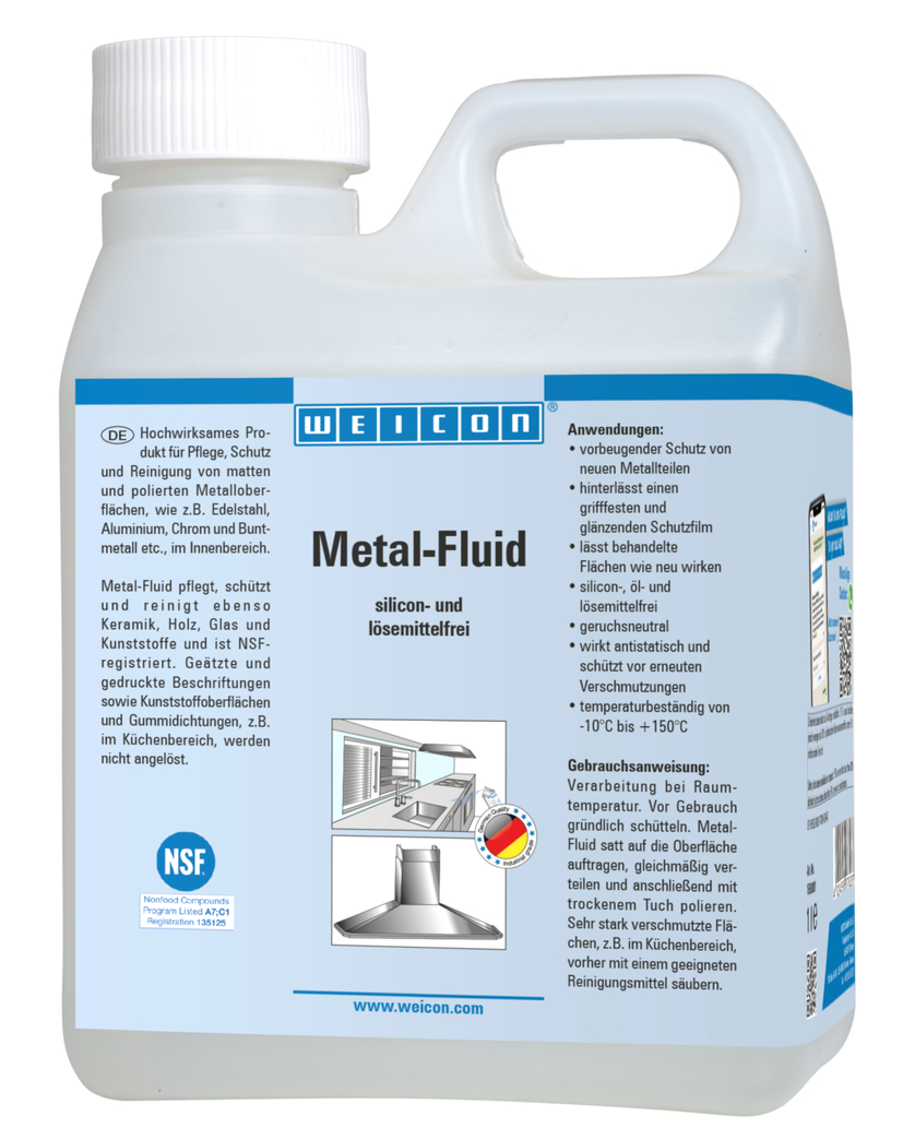 Metal-Fluid | emulsión de cuidado y protección sin disolventes para metales