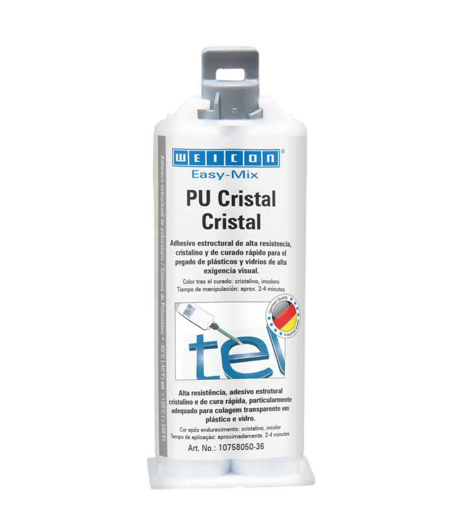 Easy-Mix PU-Cristal - Adhesivo de Poliuretano | adhesivo de poliuretano, transparente