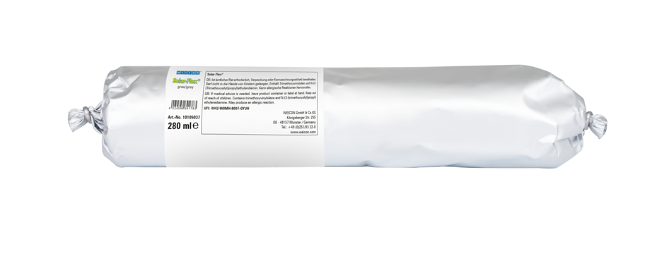 Solar-Flex® Polímero MS | adhesivo y sellador resistente a la intemperie para el sector solar, a base de MS-Polymer