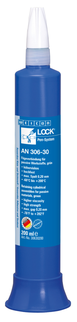 WEICONLOCK® AN 306-30 Retención de Piezas Cilíndricas | para materiales pasivos, alta resistencia