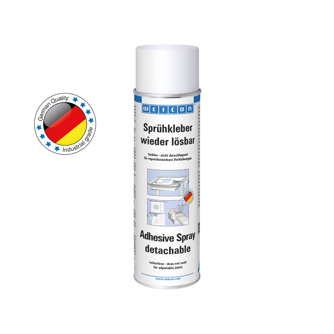 Spray Adhesivo nuevamente separable | adhesivo de contacto pulverizable para materiales ligeros