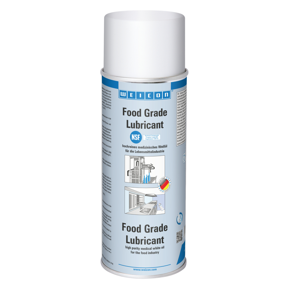 Lubricante de alto rendimiento Food Grade | Aceite lubricante y de mantenimiento para la industria alimentaria NSF H1