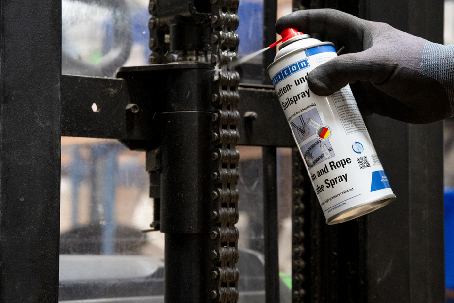 Spray Cadenas y Cables | lubricante adhesivo transparente