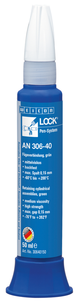 WEICONLOCK® AN 306-40 Retención de Piezas Cilíndricas | alta resistencia, resistente a altas temperaturas, de curado lento