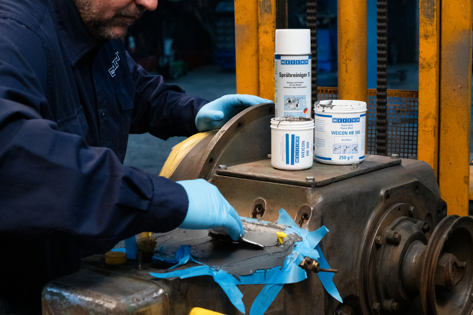 WEICON HB 300 | sistema de resina epoxi resistente a altas temperaturas para reparaciones y moldeo