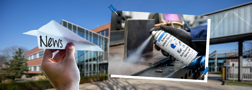 Protection against the adhesion and penetration of weld spatter