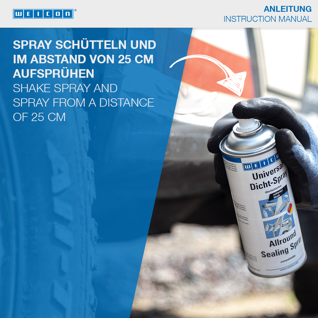 Spray Sellador Universal | plástico pulverizable para el sellado